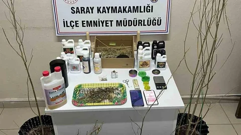 Tekirdağ'da uyuşturucu operasyonu