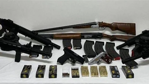 Tekirdağ'da çiftlikte silah operasyonu