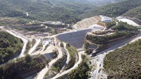 Muğla'da Girme Barajı su tutmaya başladı