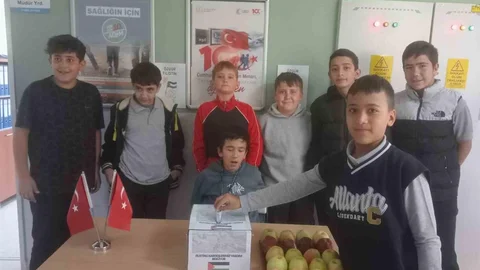 Eğirdirli Öğrencilerden Filistin İçin Önemli Yardım