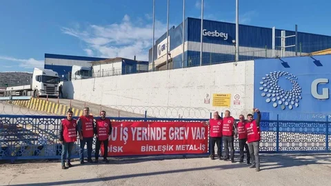 Bandırma’da GESBEY Fabrikası’nda grev kararı alındı
