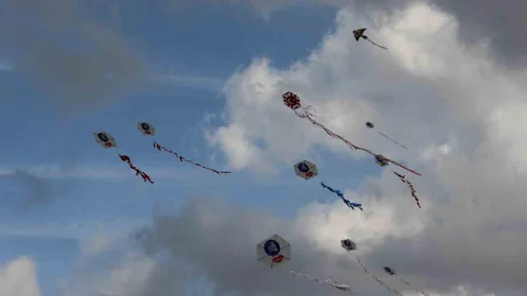 Çorum'da Uçurtma Şenliği Etkinliği