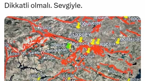 Diyarbakır'da deprem uyarısı yapıldı