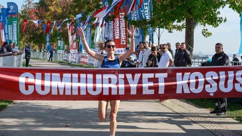 Kocaeli'de Cumhuriyet İçin Koşuldu