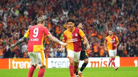 Gabriel Sara'nın bu sezonki ilk gol sevinci