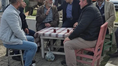 Vali Işın, Sofuköy pazarında üreticilerle sohbet etti