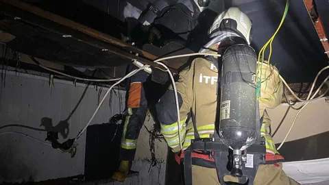 Antakya’da fırında yangın paniği