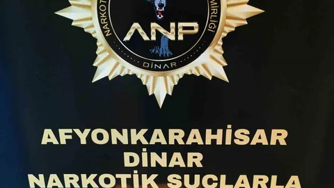 Afyonkarahisar'da yolcu otobüsünde uyuşturucu madde bulundu