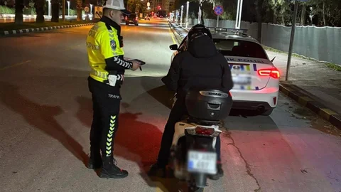 Manisa'da Motosiklet Denetimi Gerçekleştirildi