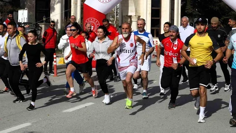 3. Cumhuriyet Halk Koşusu Bilecik'te Yapıldı