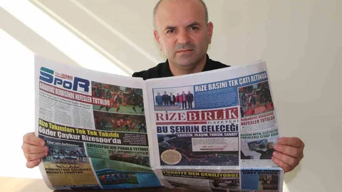 Rize'de Yerel Gazeteler Birleşti