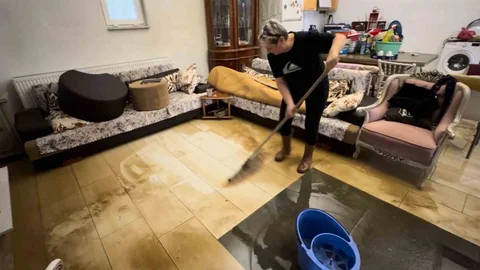 Edirne'de Sağanak Sonrası Su Baskını