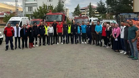 Elazığ'da Hastane Yangın Tatbikatı