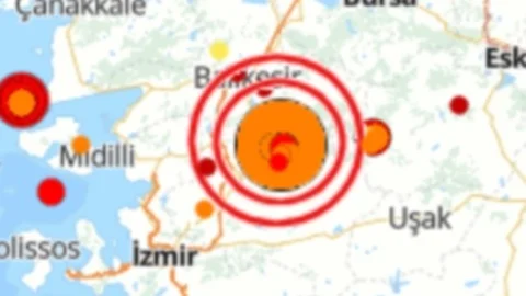 Balıkesir'de 6,1'lik Depremin Ardından Hissedılebilir Artçılar Devam Ediyor