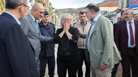 Foça'da Devlet Yardımları Başladı