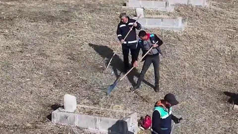 Erzurum'da Tabyalar Temizleniyor