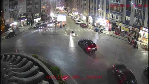 Sivas'ta Trafik Kazaları Görüntülendi