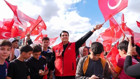 Gaziantep'te Cumhuriyet Bayramı Mesajı