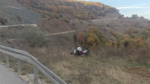 Bilecik'te Motosiklet Kazası