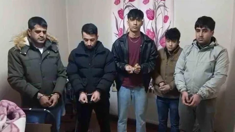 Bayburt'ta Düzensiz Göçmen Yakalandı