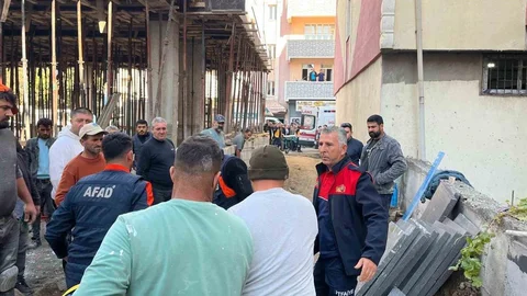 Iğdır'da Asansör Boşluğuna Düşen İşçiler