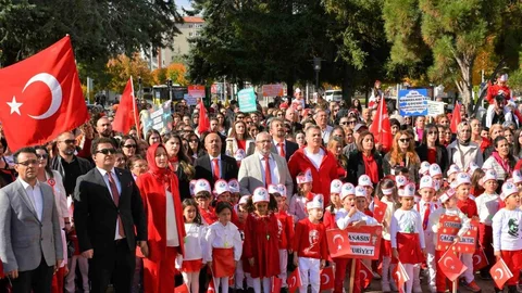 Çorum'da Cumhuriyet Coşkusu Yaşandı
