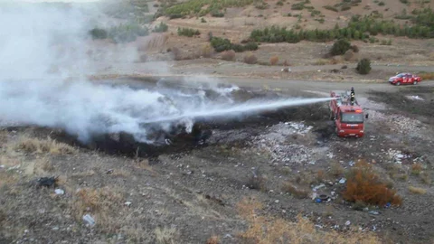 Beyşehir'de Orman Yangını Paniği