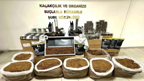 Karabük'te Kaçak Tütün Operasyonu