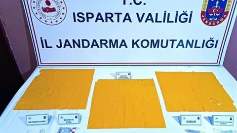 Isparta'da Uyuşturucu Operasyonu