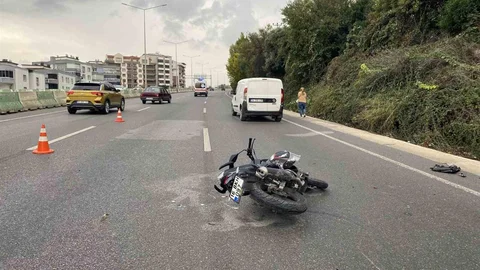 Mudanya'da Motosiklet Kazası