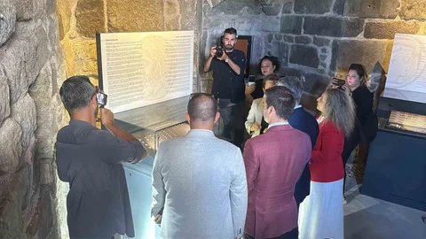 Antik Çağ Sergisi Bodrum'da Açıldı