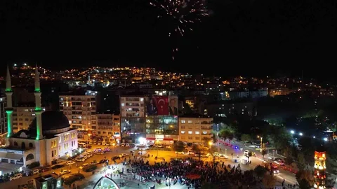 Cumhuriyet Bayramı'nda Siirt Aydınlandı