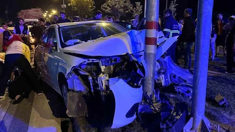Batman'da Trafik Kazası Oldu