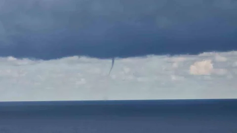 Zonguldak'ta Hortum Oluşumu Gözlemlendi