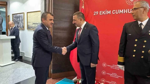 Zonguldak'ta Cumhuriyet Bayramı Töreni