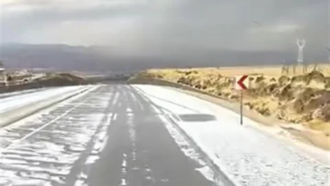 Elazığ'da Dolu Yağışı Etkili Oldu