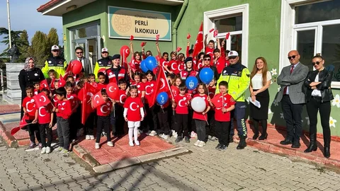 Kütahya'da Jandarmadan Bayram Kutlaması