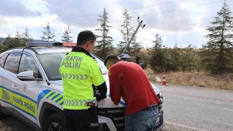 Nevşehir'de Çırak Kaza Geçirdi