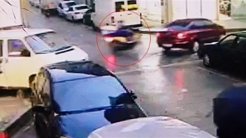 Tekirdağ'da Motosiklet Kazası