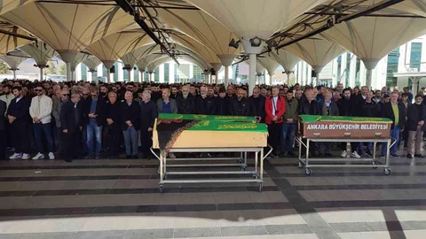 Ayaş’ta Konteyner Kazası