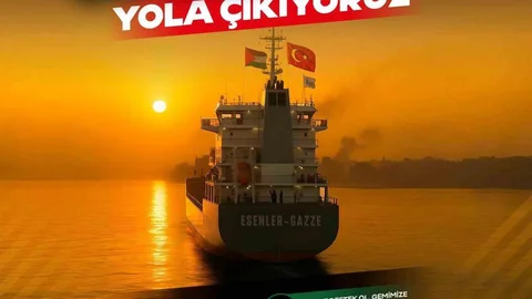 Esenler'den Gazze'ye Yardım Gemisi