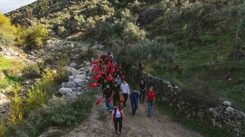 Aydın'da Gençlerin Cumhuriyet Coşkusu