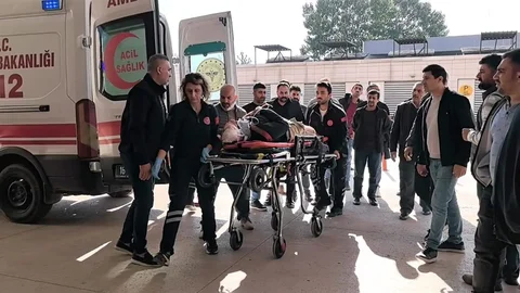 İnegöl'de İşçi İskelenin Altında Kaldı