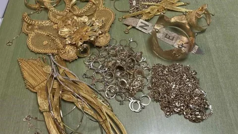 Edirne'de Altın Ele Geçirildi