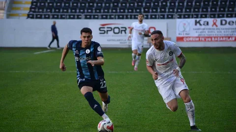 Çorum FK, Kütahyaspor'u Mağlup Etti