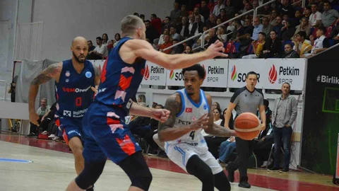 Aliağa Petkimspor FIBA Avrupa Kupası'nda Galip Geldi
