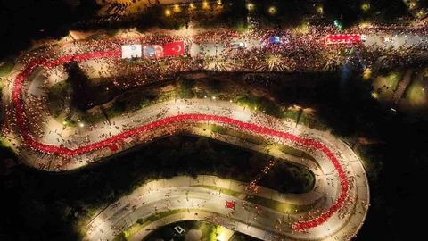 Antalya'da Cumhuriyet Coşkusu Yaşandı