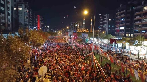 Bursa'da Cumhuriyet Bayramı Coşkusu