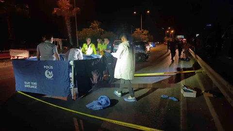 Alanya’da Motosiklet Kazası