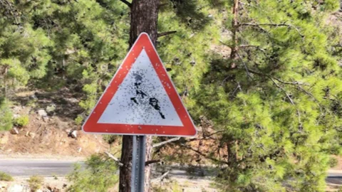 Bozyazı'da Trafik Levhaları Kurşunlandı: Vandallar Yine İş Başında!